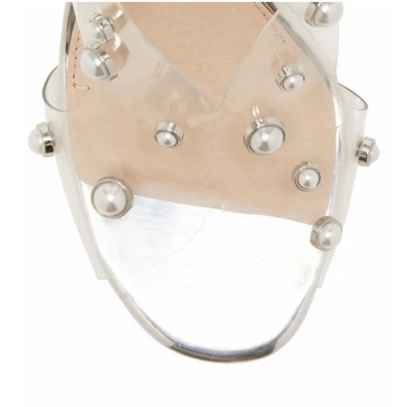 Louise et Cie Pearl Stud Embellished Dress Sandals - Picture 5 of 9